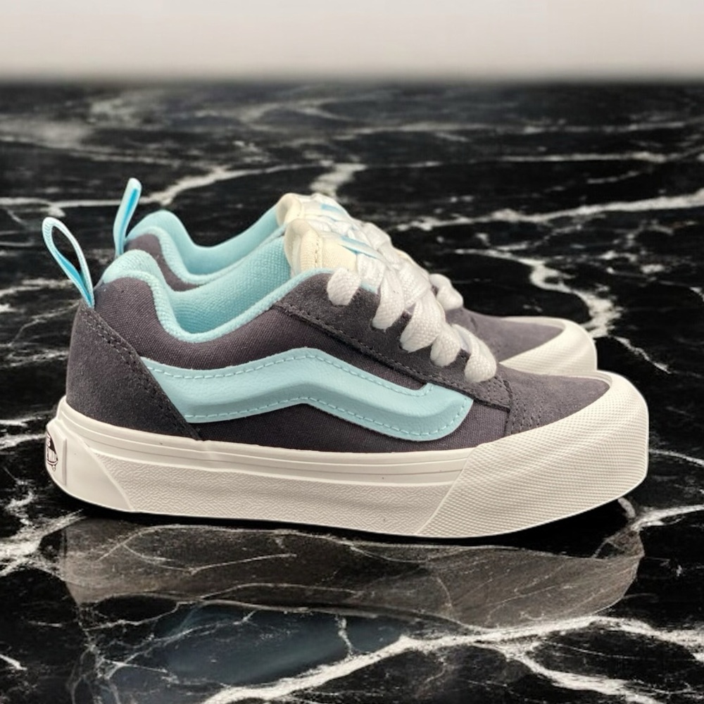 Vans Knu Skool “Retro Sport Grey/Blue” (Size 11C) — Brand New with Box - Picture 6 of 12